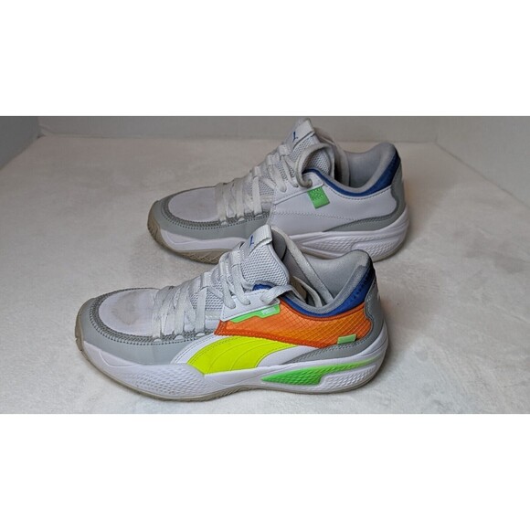 PUMA Court Rider Twofold Shoes/Sneakers Size (6.5) Pre-Owned "C"--width - Picture 2 of 9